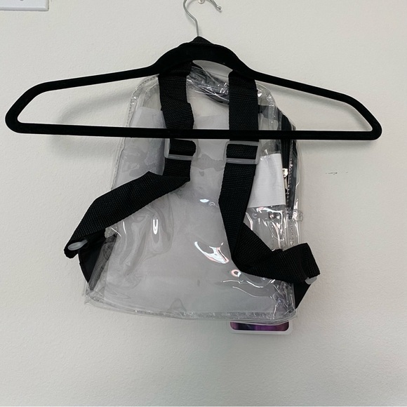 NWT Clear Mini Backpack - Picture 4 of 4